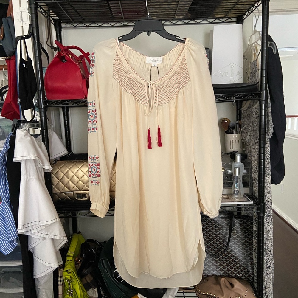NWOT Jill Stuart Collection Silk Dress